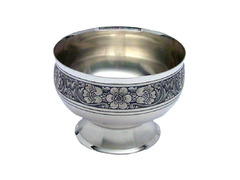 Серебряная ваза «Традиция»
